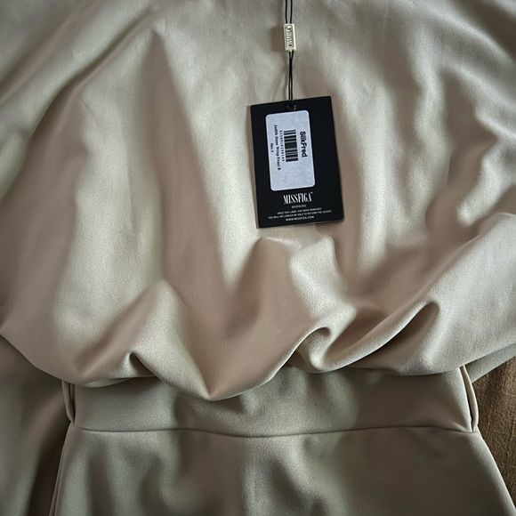 Judith Stone Wrap Front Batwing Dress - Picture 3 of 5